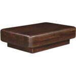 Eton Coffee Table Dark Brown LX-1077-20 LX 1077 20 Eton diagR shadsilo