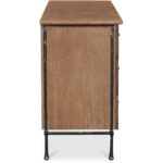 Rene 6 Drawer Dresser Brown 10 Rene 6 Drawer Dresser Brown LX-1078-03 LX 1078 03 Rene side right shadsilo
