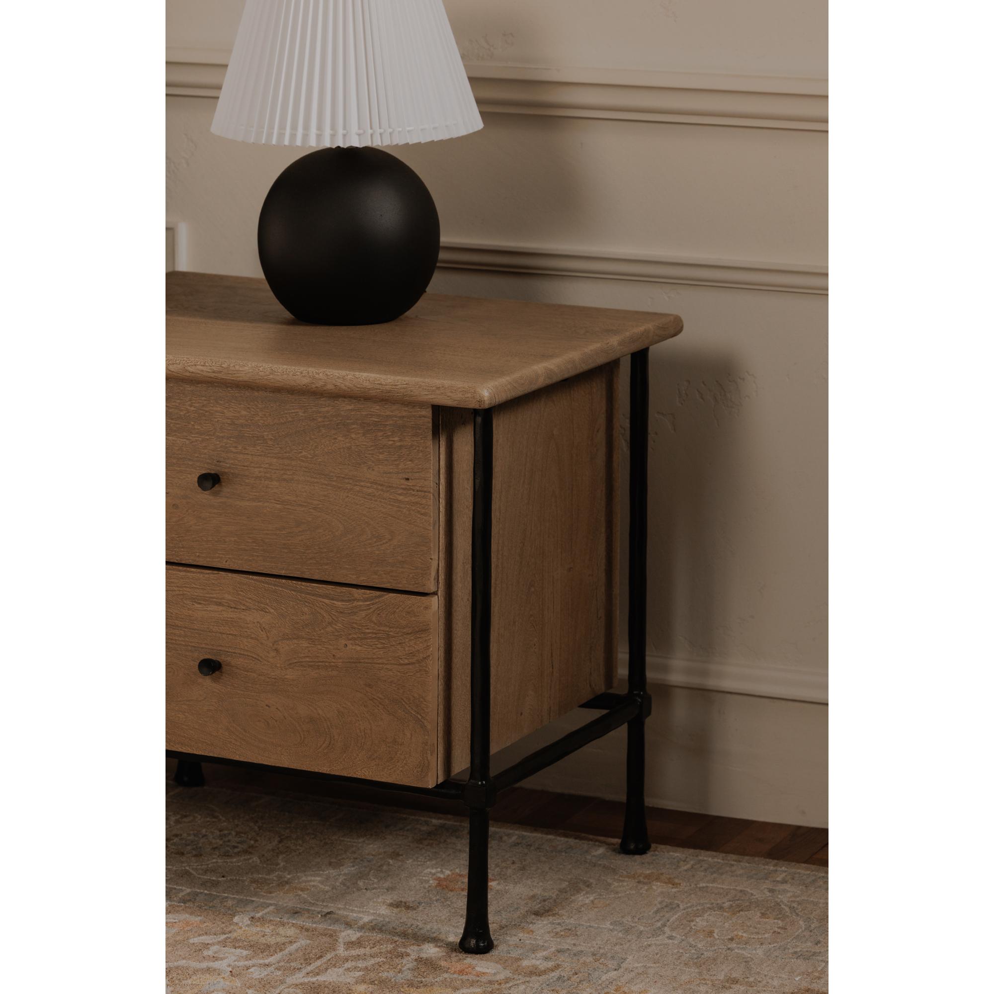 Rene Nightstand Brown 10 Rene Nightstand Brown - Image 10