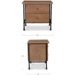 Rene Nightstand Brown LX-1079-03 LX 1079 03 70