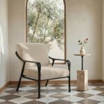 Rowe Accent Chair Beige 4 Rowe Accent Chair Beige LX-1093-37 LX 1093 37 10