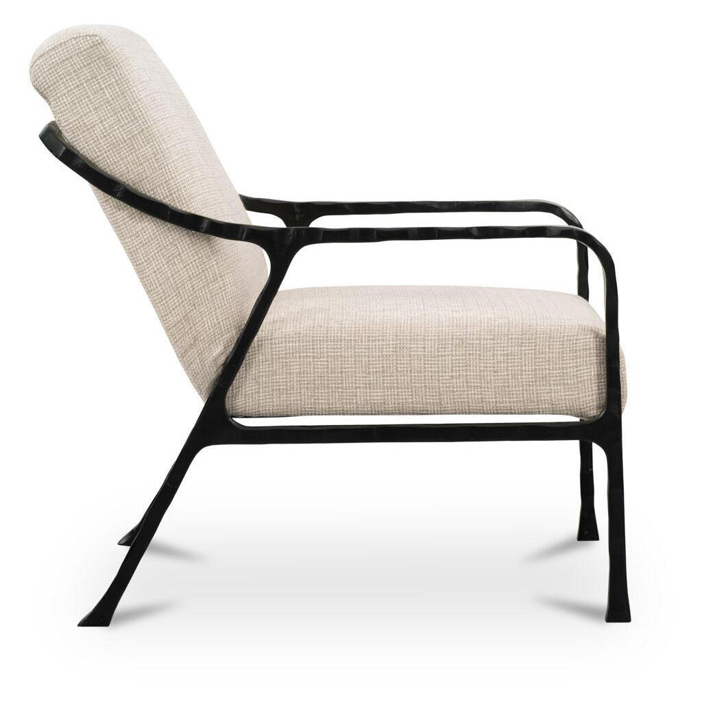 Rowe Accent Chair Beige 3 Rowe Accent Chair Beige - Image 3