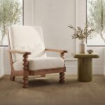 Ingrid Accent Chair Off White 4 Ingrid Accent Chair Off White LX-1094-05 LX 1094 05 10
