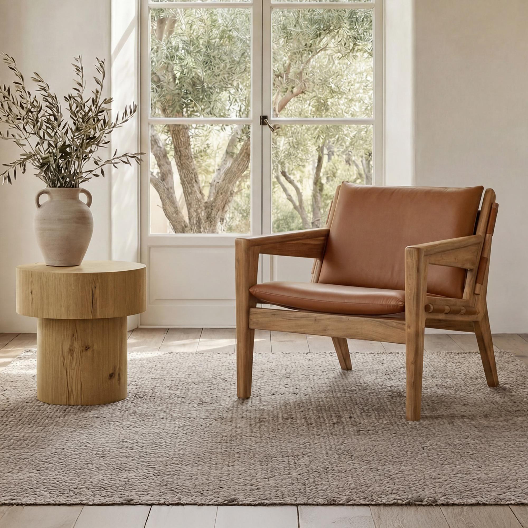 Baker Accent Chair Brown 2 Baker Accent Chair Brown - Image 2