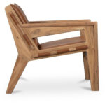 Baker Accent Chair Brown 11 Baker Accent Chair Brown - Image 4