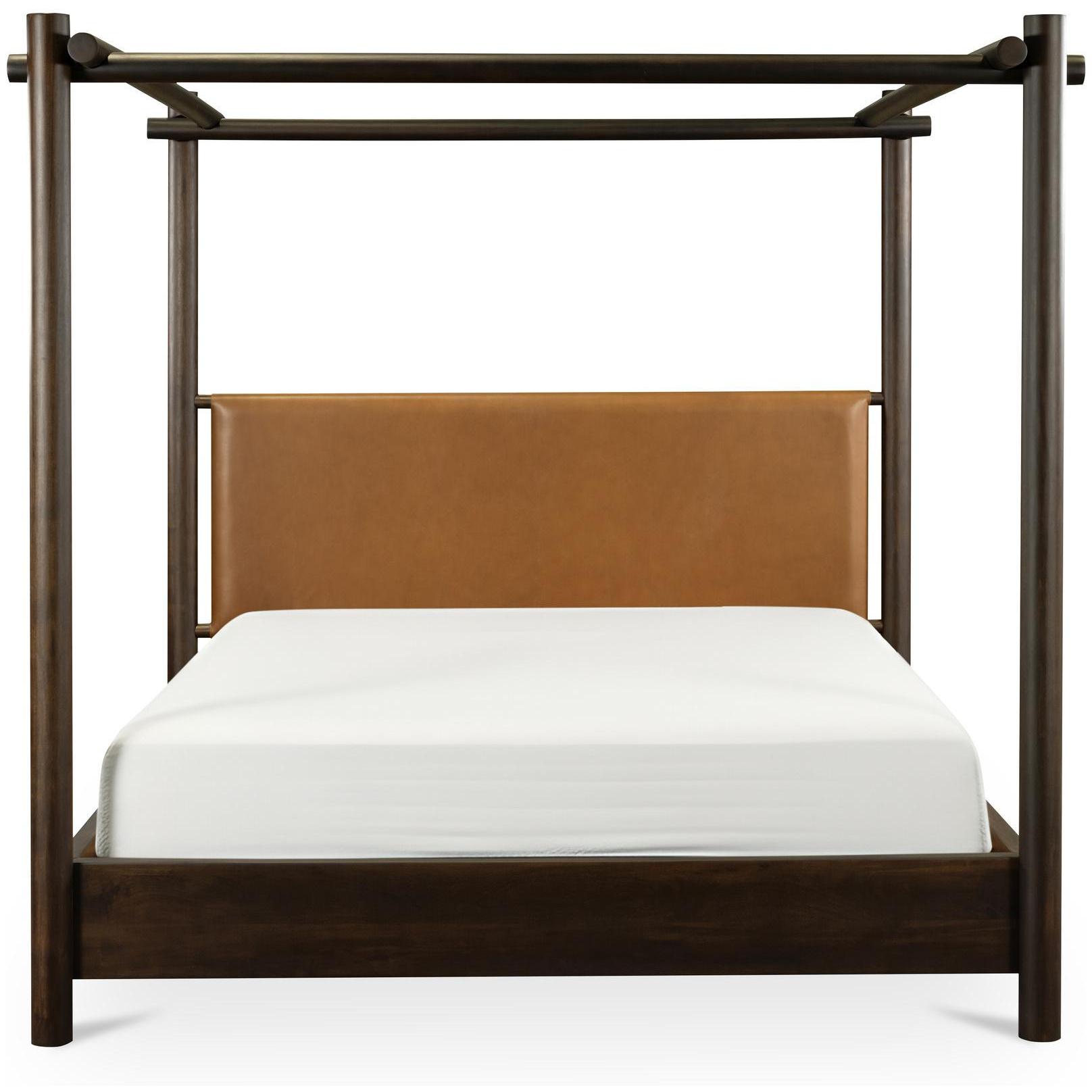 Devin Bed Queen Brown 1 Devin Bed Queen Brown