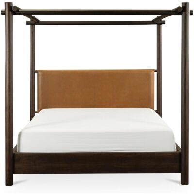 Devin Bed King Brown