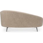 Abigail Chaise Light Brown Faux Shearling ME-1053-21 ME 1053 21 Abigail back shadsilo