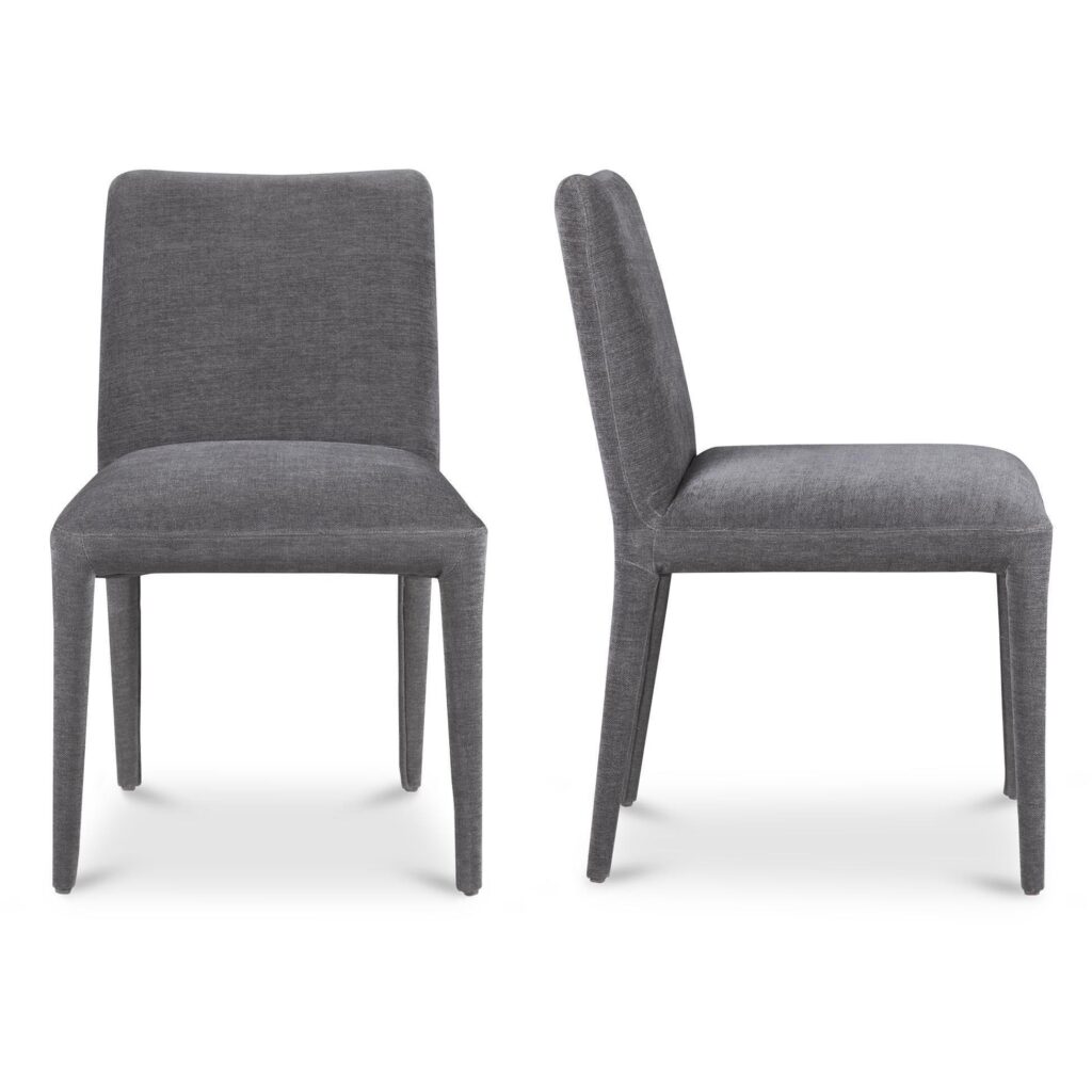 Calla Dining Chair Dark Grey-Set Of Two