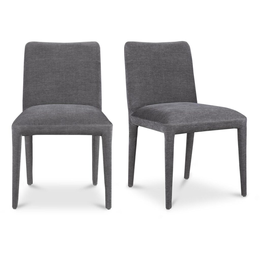 Calla Dining Chair Dark Grey-Set Of Two - Image 2