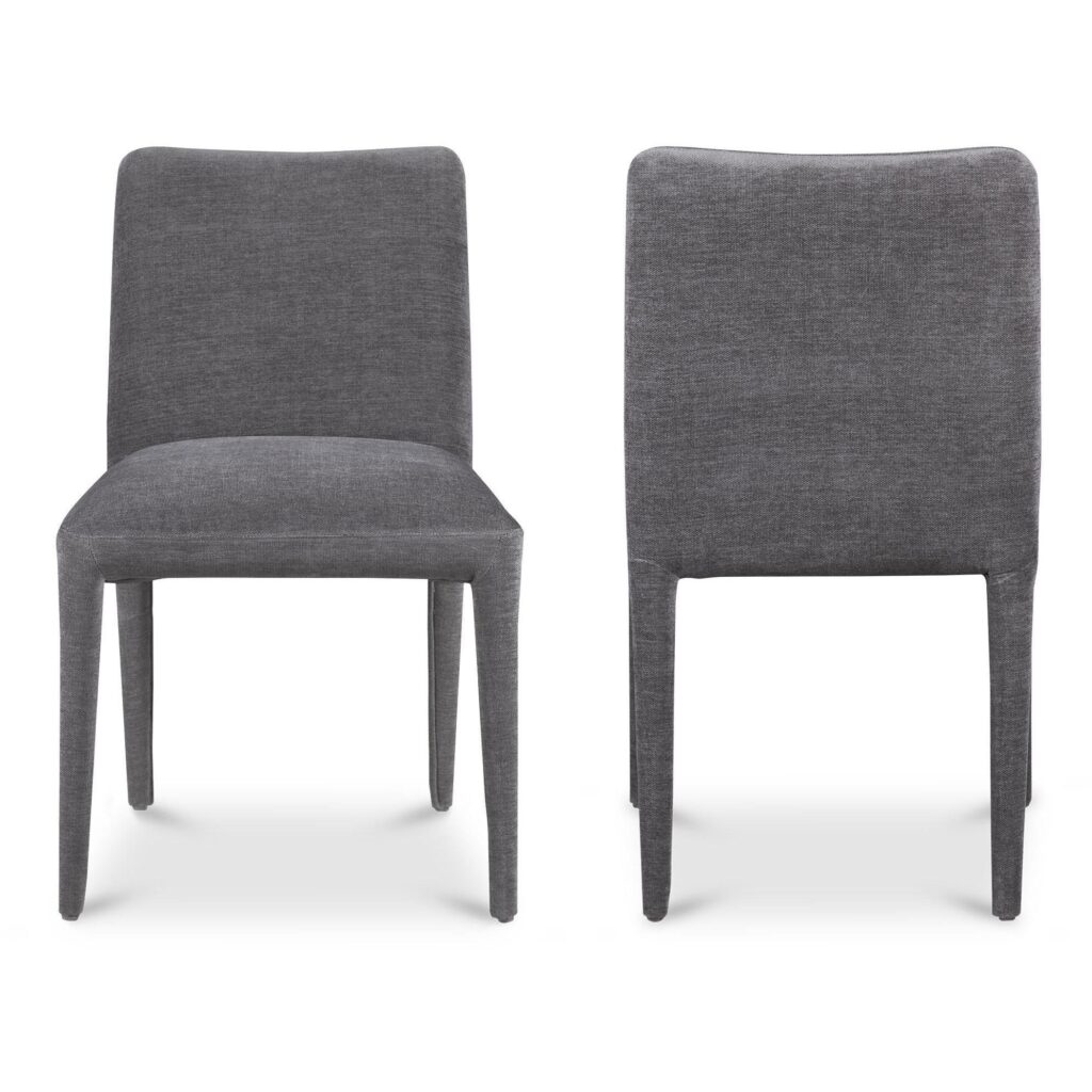 Calla Dining Chair Dark Grey-Set Of Two - Image 3