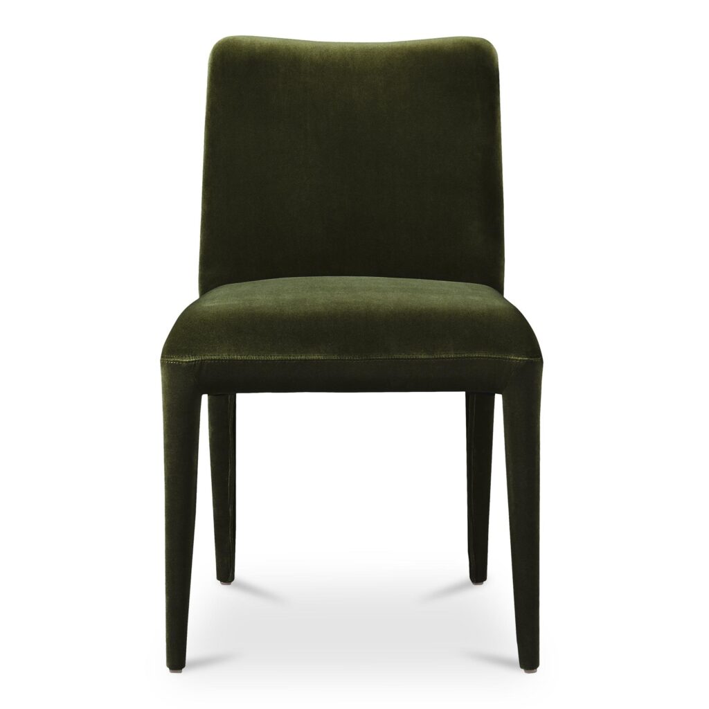 Calla Dining Chair Green Velvet-Set Of Two - Image 4