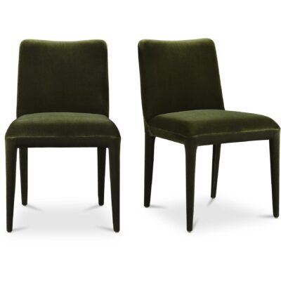 Calla Dining Chair Green Velvet-Set Of Two ME-1062-27 ME 1062 27 81