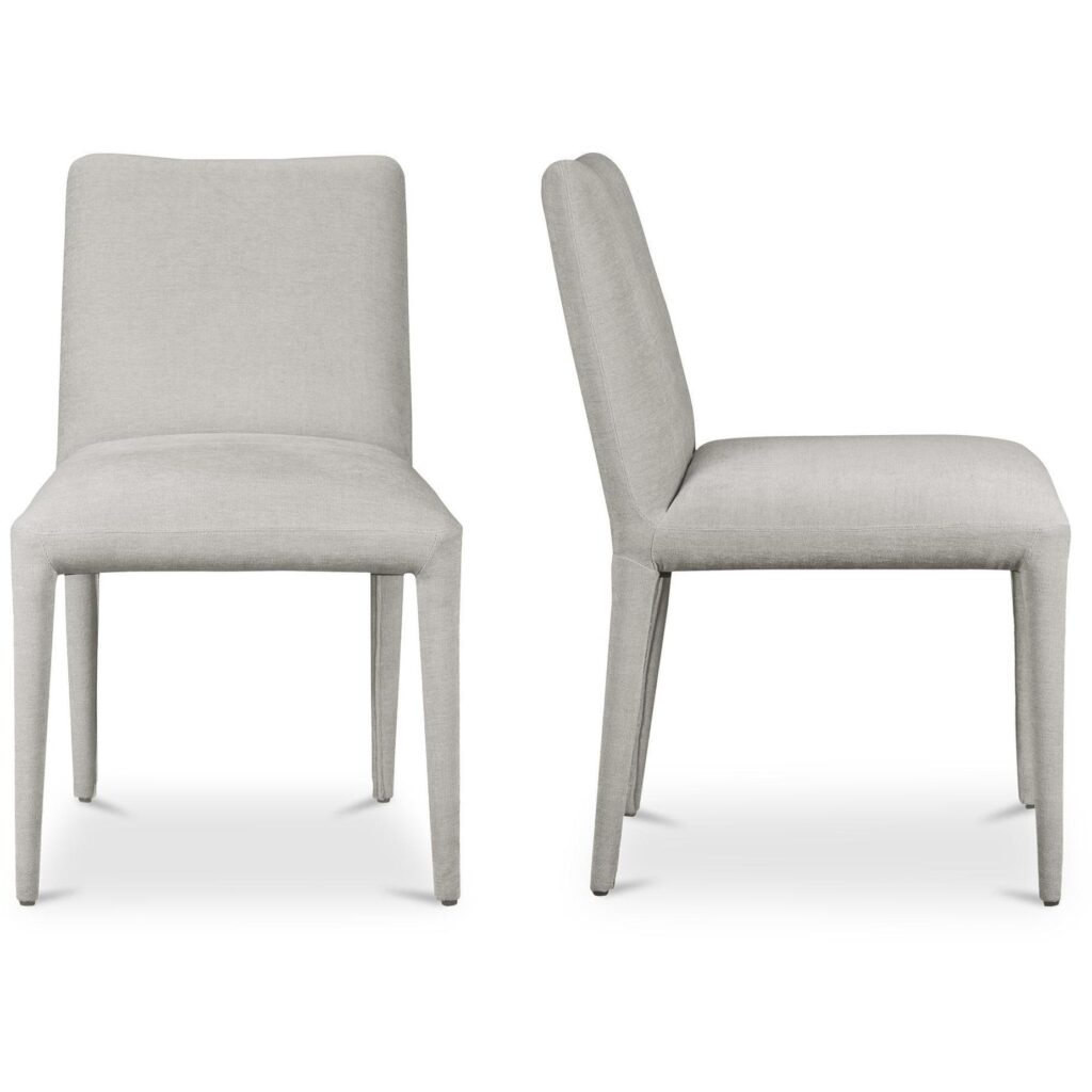 Calla Dining Chair Light Grey-Set Of Two