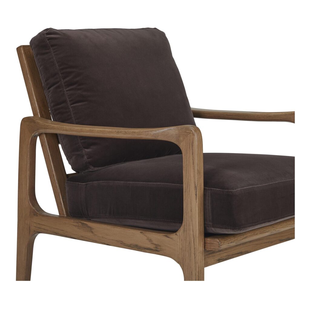 Fearne Accent Chair Dark Brown - Image 5