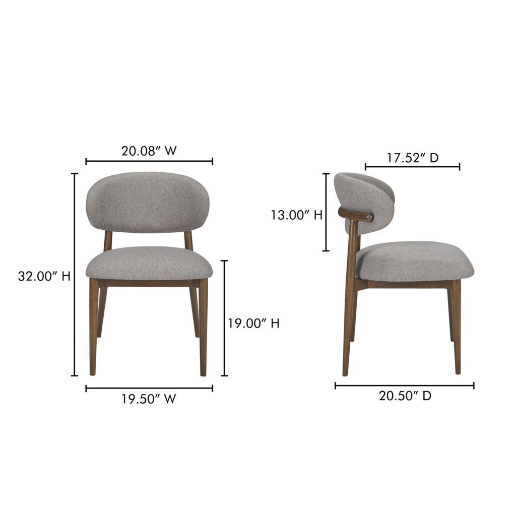 Ellie Dining Chair Light Brown - Image 7