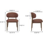 Ellie Dining Chair Rust ME-1069-22 ME 1069 22 70