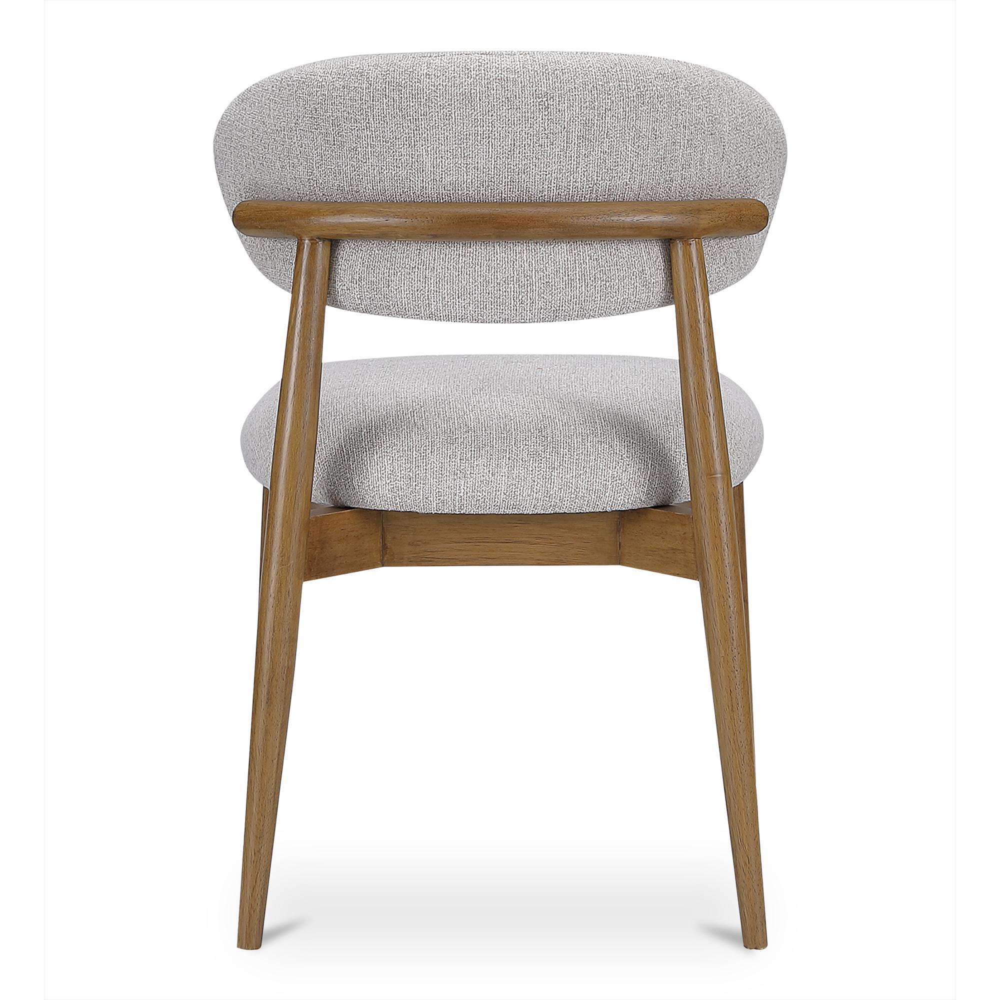 Ellie Dining Chair Oatmeal 4 Ellie Dining Chair Oatmeal - Image 4