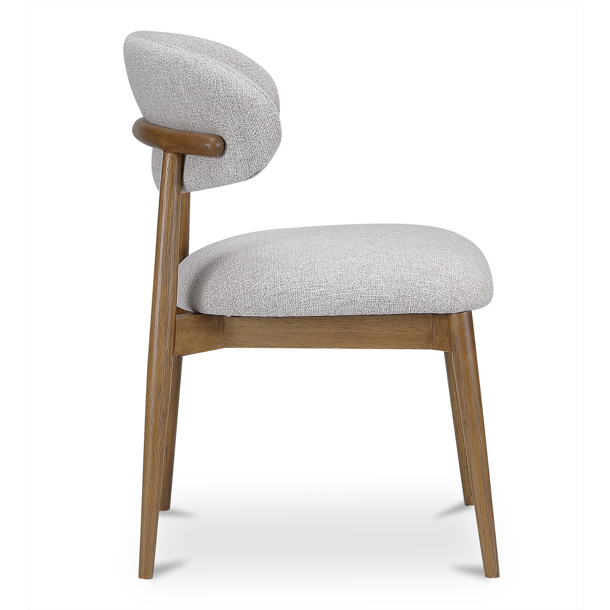 Ellie Dining Chair Oatmeal 3 Ellie Dining Chair Oatmeal - Image 3