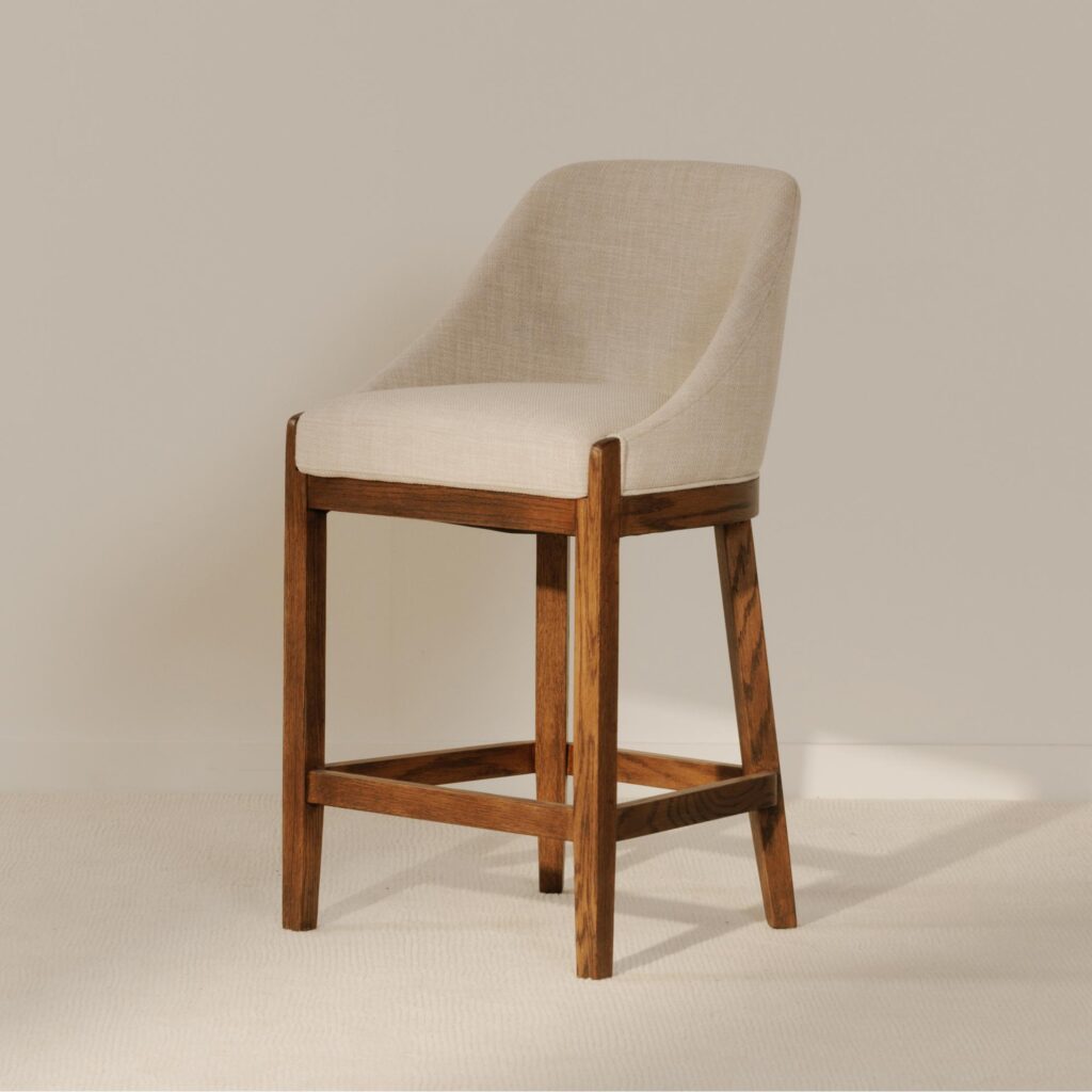 Edward Counter Stool Heather Beige - Image 6