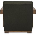Garnet Lounge Chair Olive Wool Blend ME-1075-27 ME 1075 27 Garnet back shadsilo