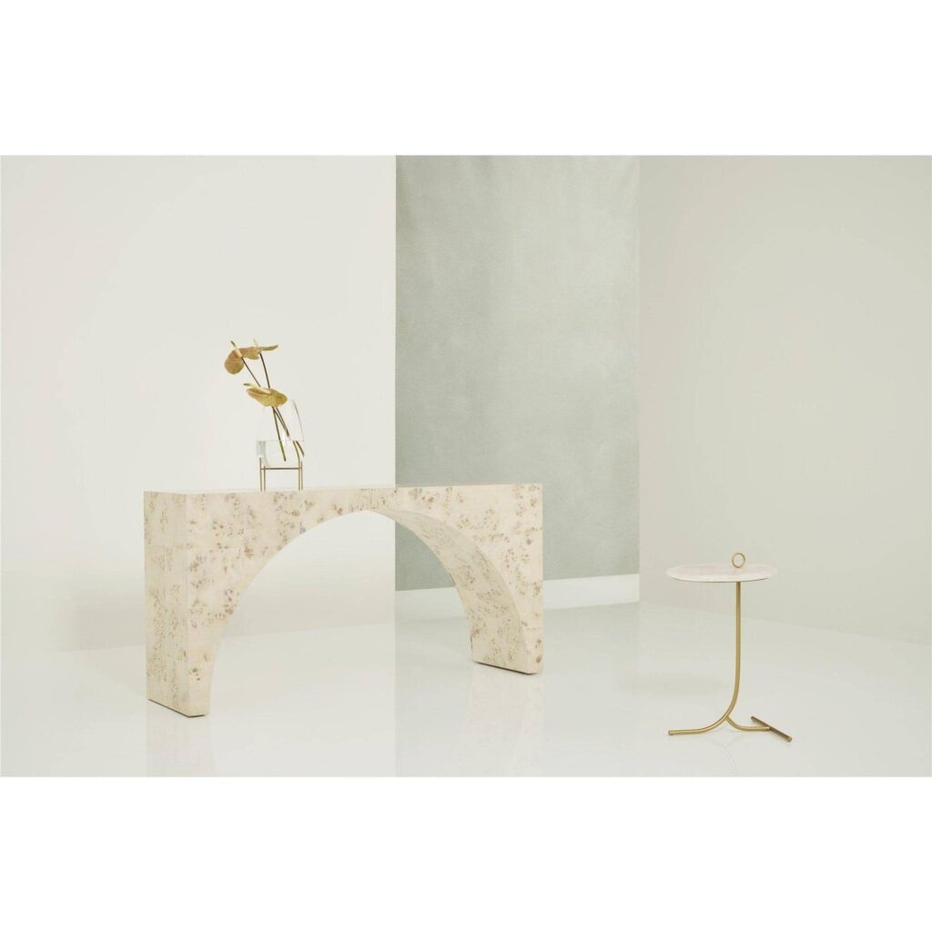 Rose Quartz Accent Table - Image 4