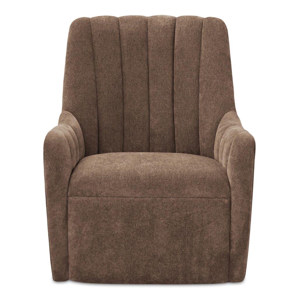 Bowie Swivel Chair Cool Brown