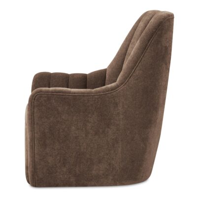 Bowie Swivel Chair Cool Brown MM-1001-03 MM 1001 03 Bowie side left shadsilo