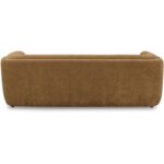 Alora Sofa Fabric Ochre Brown MM-1002-20 MM 1002 20 Alora back shadsilo