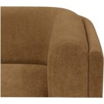 Alora Sofa Fabric Ochre Brown MM-1002-20 MM 1002 20 Alora closeup01 shadsilo