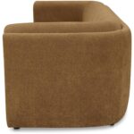 Alora Sofa Fabric Ochre Brown MM-1002-20 MM 1002 20 Alora side left shadsilo