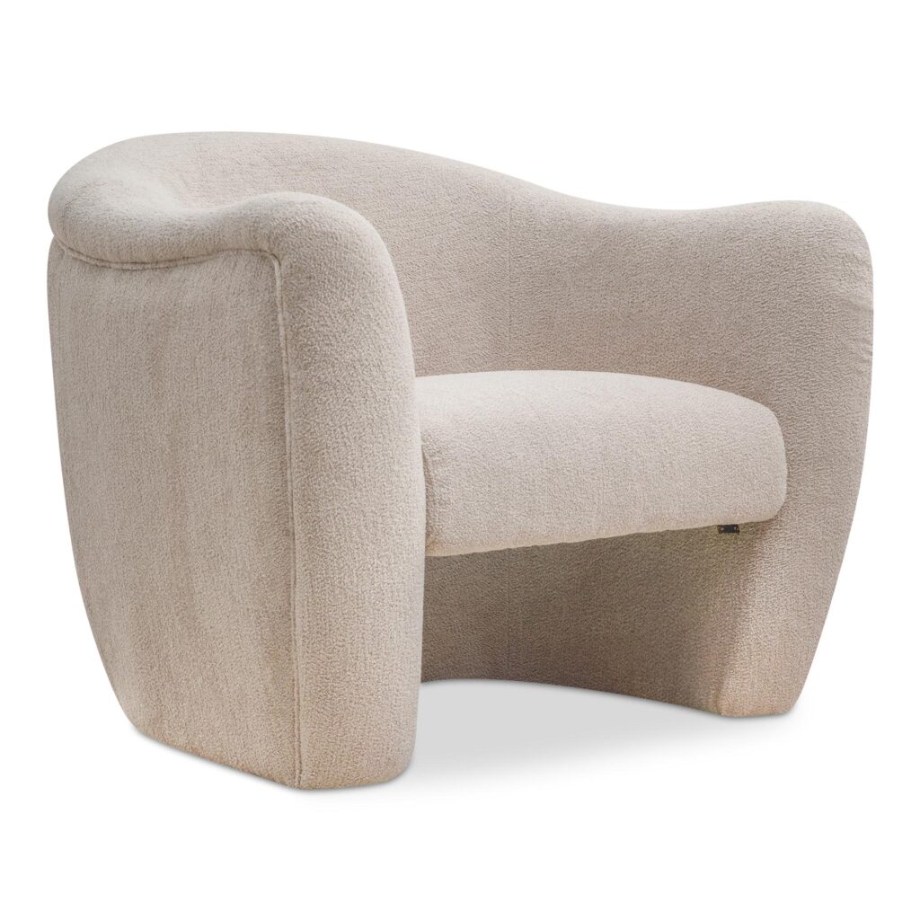 Domino Accent Chair Beige - Image 2