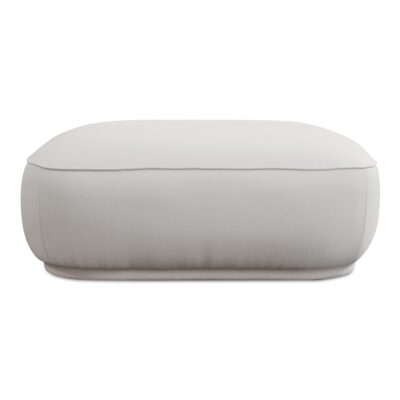 Marion Square Ottoman White MO-1001-18 MO 1001 18 Marion back shadsilo