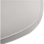 Marion Square Ottoman White MO-1001-18 MO 1001 18 Marion closeup shadsilo