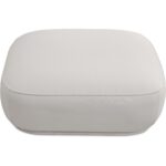 Marion Square Ottoman White MO-1001-18 MO 1001 18 Marion front shadsilo
