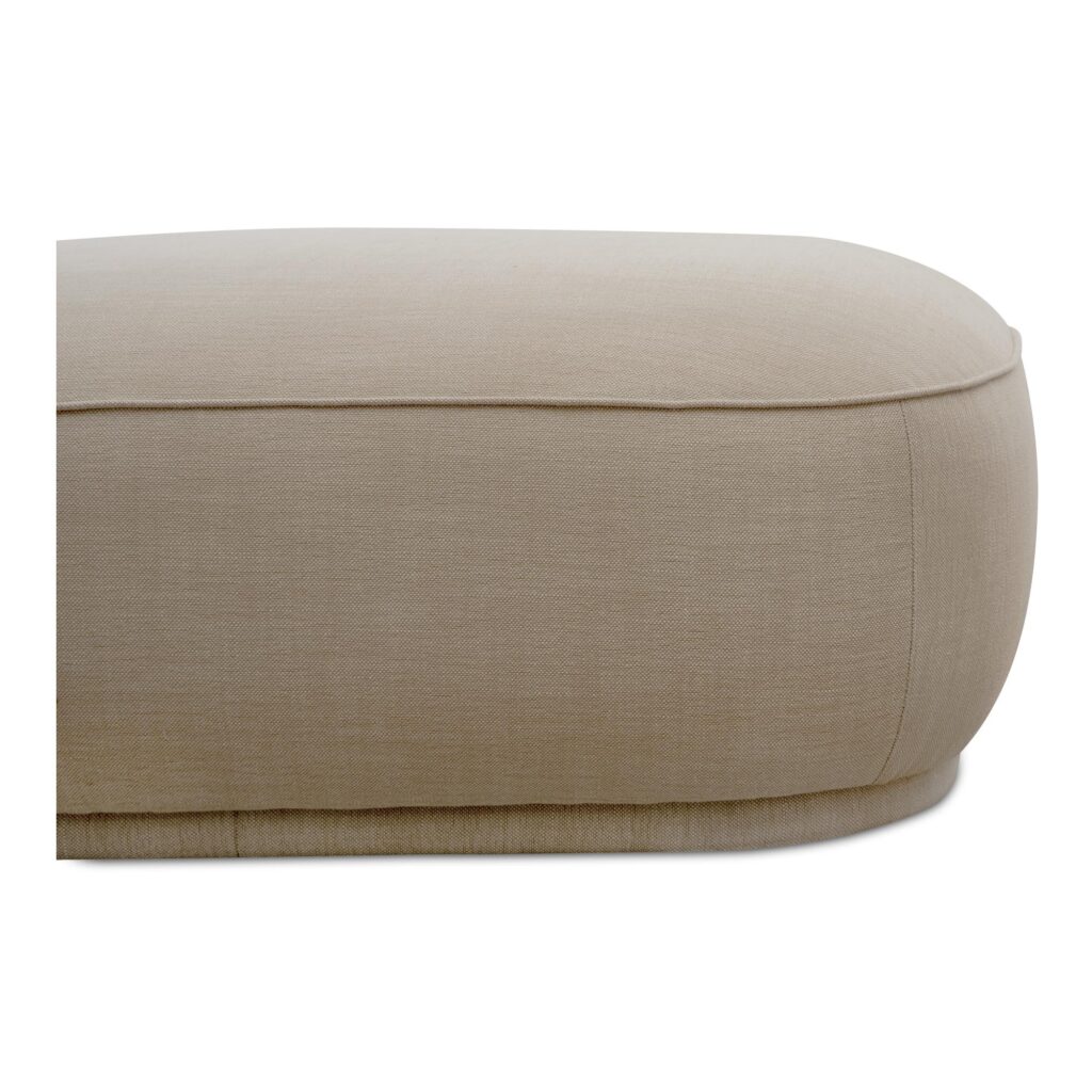 Marion Square Ottoman Beige - Image 5