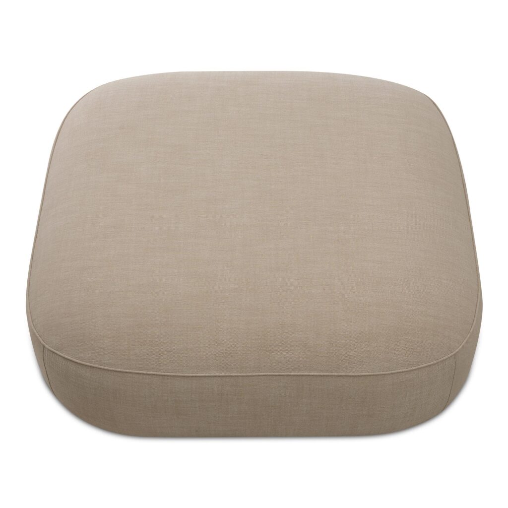 Marion Square Ottoman Beige - Image 4