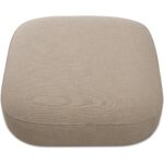 Marion Square Ottoman Beige 11 Marion Square Ottoman Beige MO-1001-34 MO 1001 34 Marion front top shadsilo