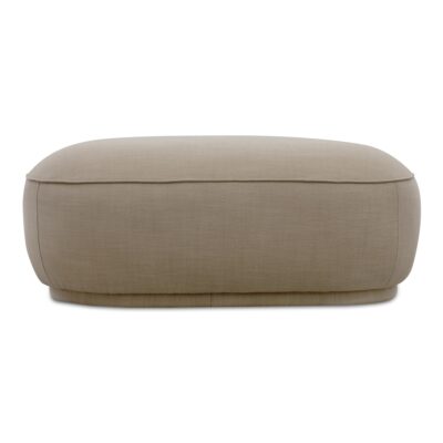 Marion Square Ottoman Beige MO-1001-34 MO 1001 34 Marion side right shadsilo