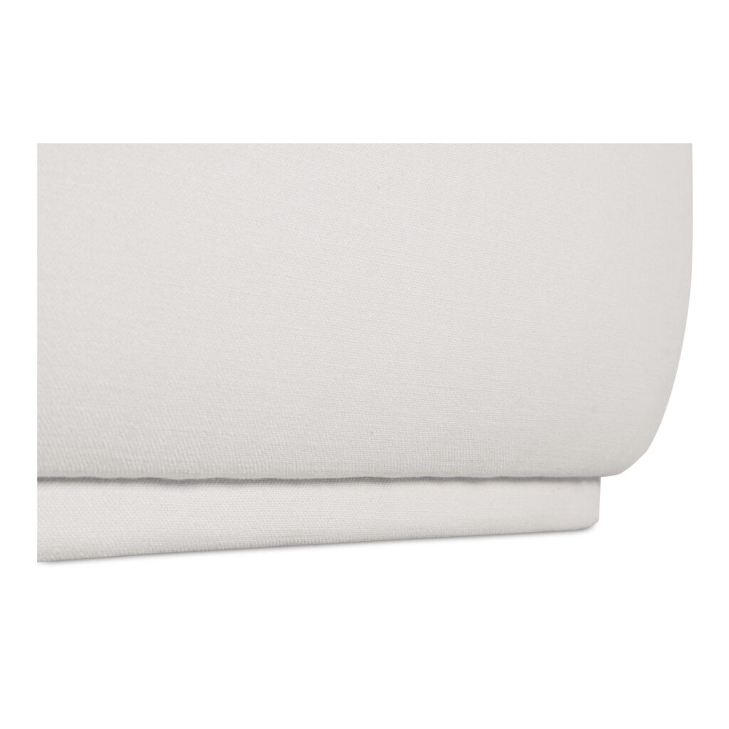 Marion Rectangular Ottoman White - Image 5