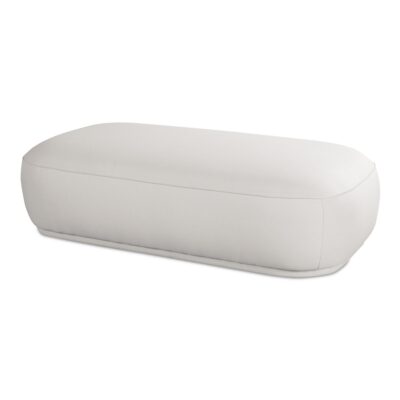 Marion Rectangular Ottoman White MO-1002-18 MO 1002 18 Marion diagL shadsilo