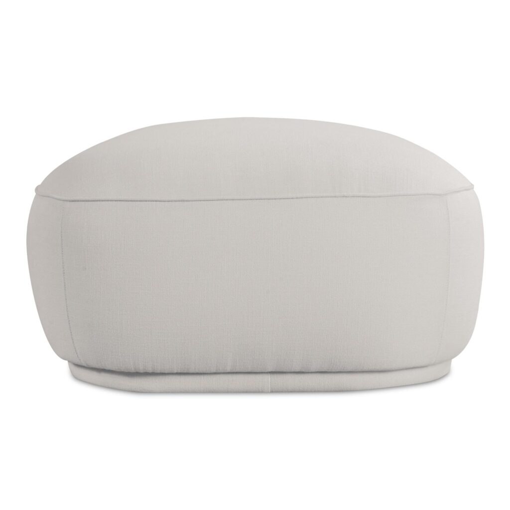 Marion Rectangular Ottoman White - Image 4