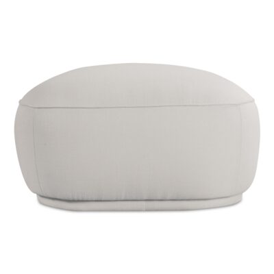 Marion Rectangular Ottoman White MO-1002-18 MO 1002 18 Marion side right shadsilo