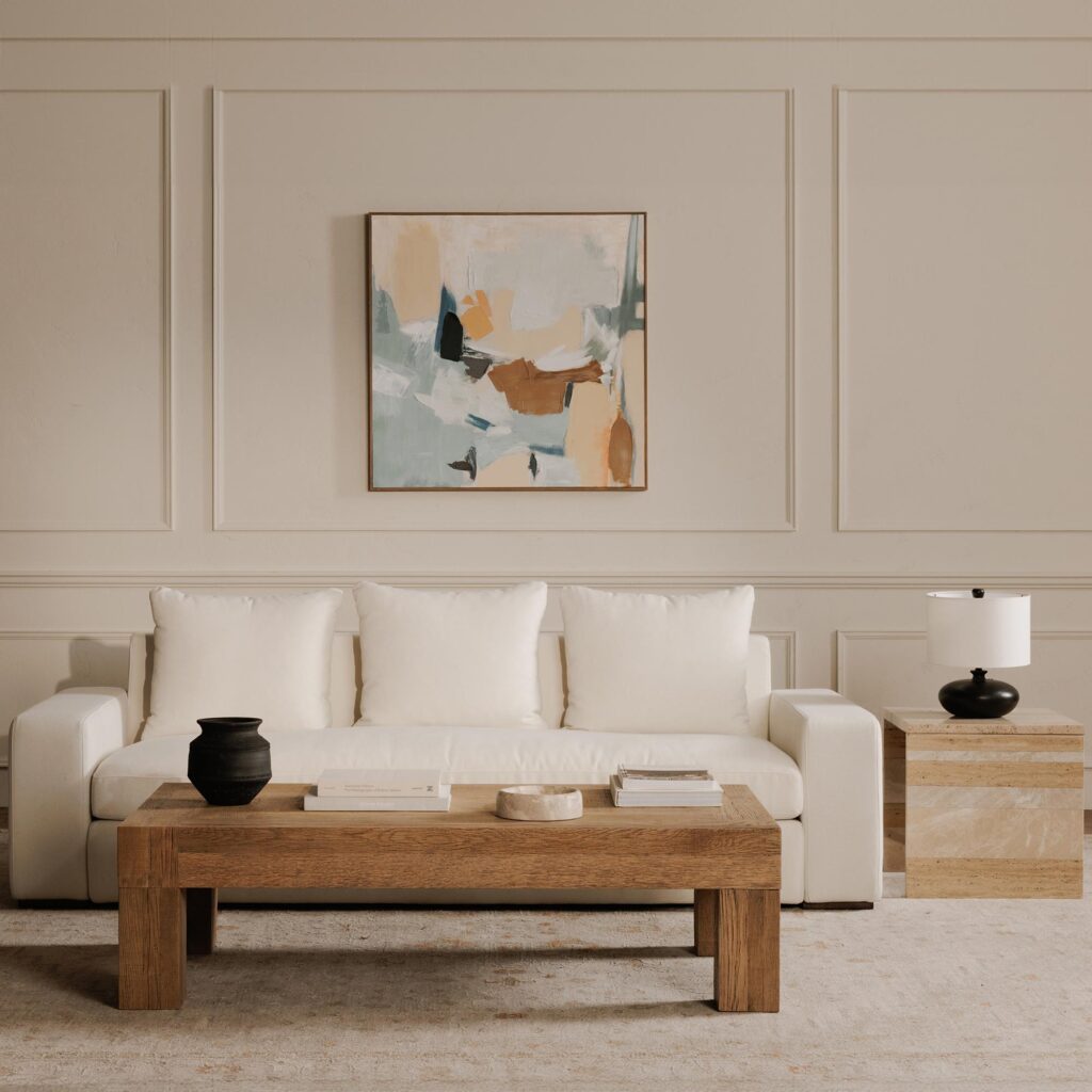 Thomas Sofa Ivory - Image 9