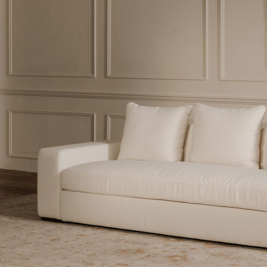 Thomas Sofa Ivory - Image 8