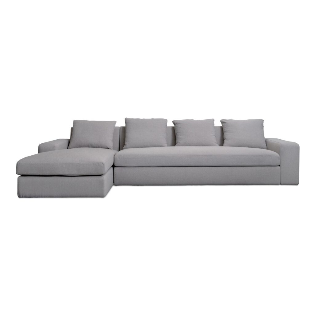 Thomas Left Sectional Grey