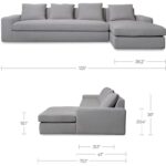 Thomas Right Sectional Grey MO-1004-15-R-0 MO 1004 15 R 0 70