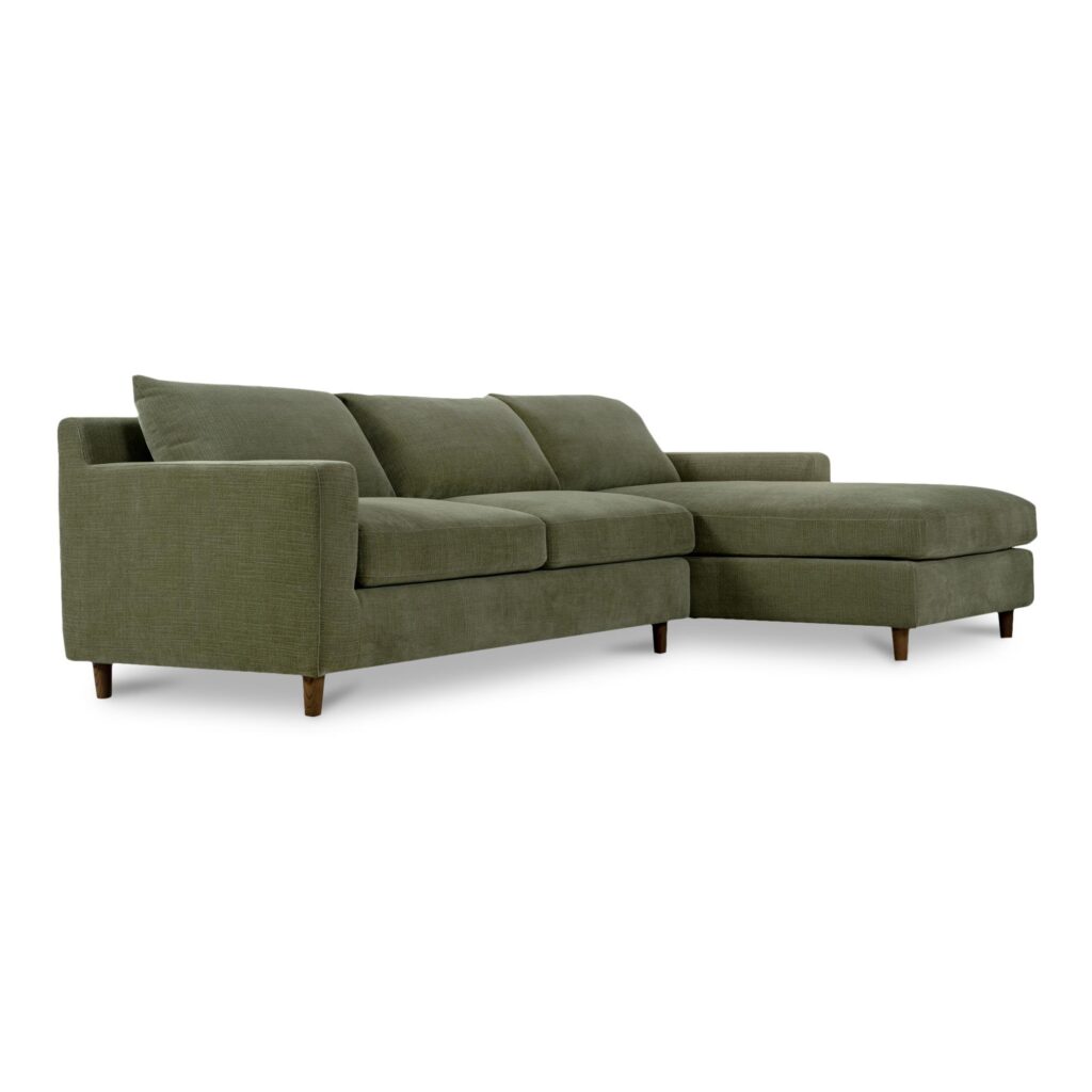 Hutton Right Sectional Olive - Image 2