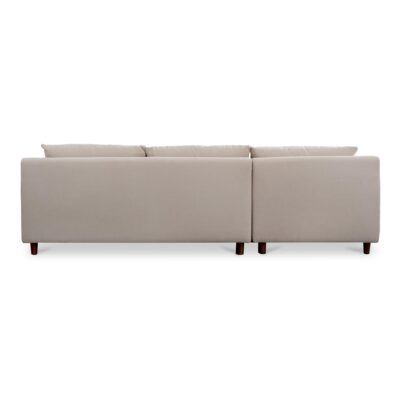 Hutton Left Sectional Beige MO-1005-34-L-0 MO 1005 34 L 0 Hutton back shadsilo