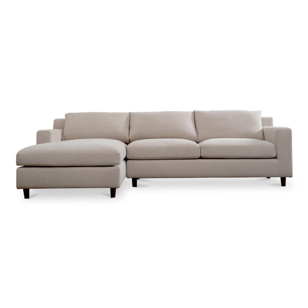 Hutton Left Sectional Beige